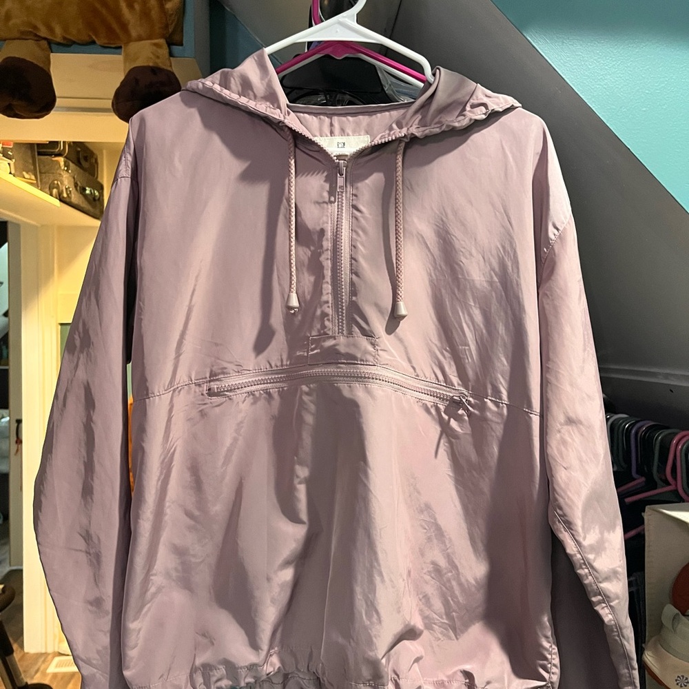 Pink Windbreaker Jacket - Thread & Supply